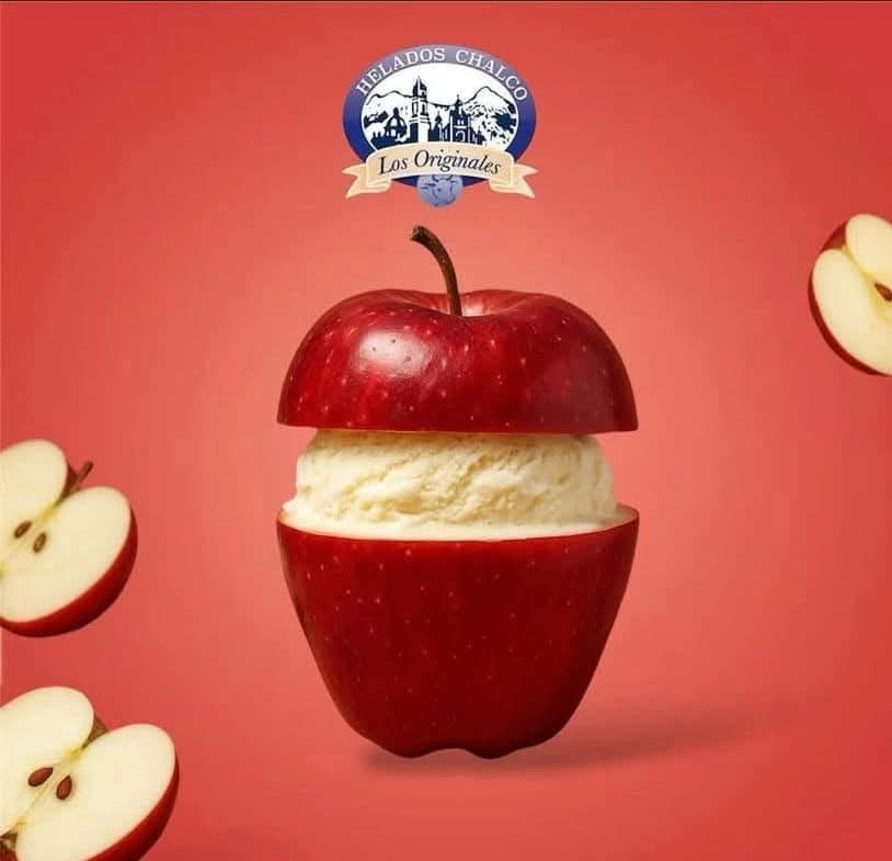 Helado sabor Manzana